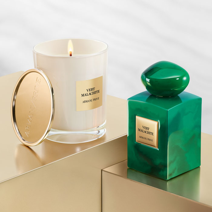 Vert Malachite Scented Candle